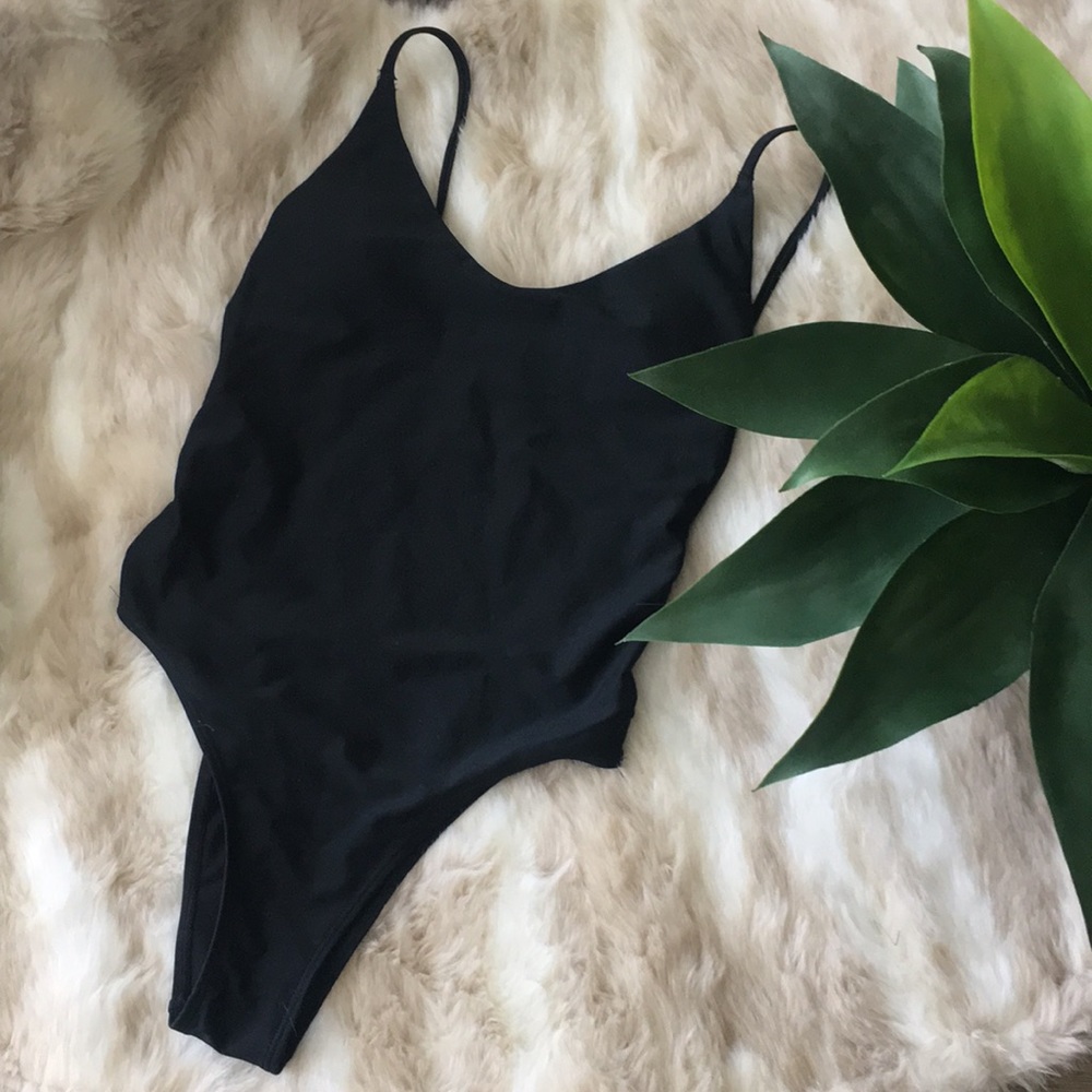 American Eagle BLACK one piece! NWT